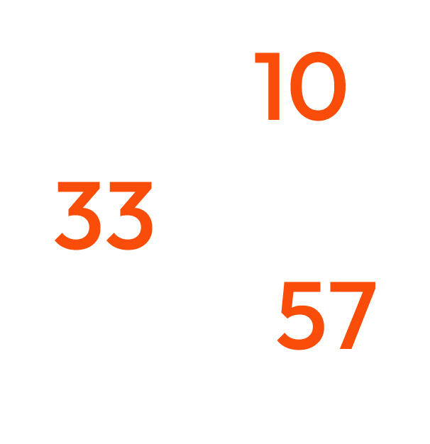 Three circles highlight numbers of listed companies—10 FTSE, 33 NYSE, and 57 JSE—all shown in bold orange font, reflecting key hubs for transfer pricing and country by country reporting.