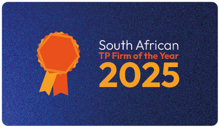 South African TP Firm Award 2025 badge