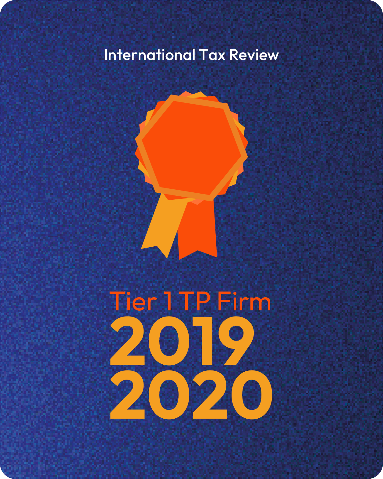 International Tax Review – Tier 1 Transfer Pricing Firm 2019 and 2020
